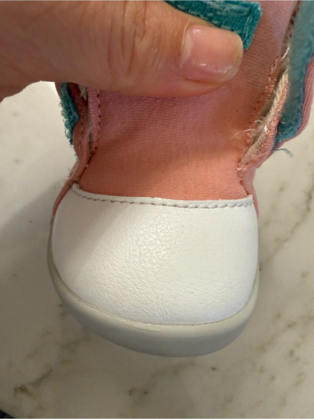 Ten Little First Walker Shoes Pink Size 3.5 Toddler - Picture 2 of 8